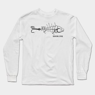 Hook ink Logo fish out of hooks Long Sleeve T-Shirt